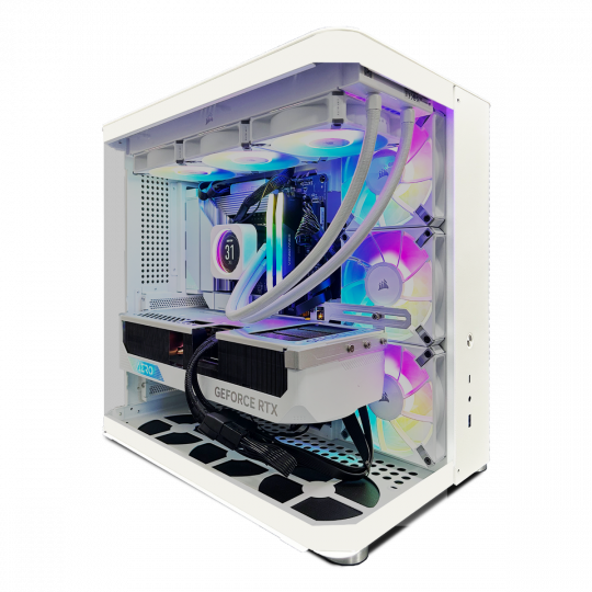 Pure White | Intel Core i7 14700KF | NVIDIA RTX 4070 Ti Super